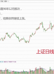 教你炒股票 48：暴跌，牛市行情的一夜情